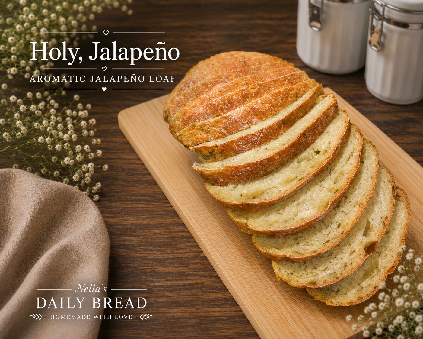 Holy, Jalapeño aromatic jalapeño loaf